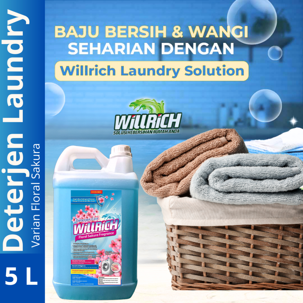 Tips Hemat: Gunakan Deterjen Willrich untuk Pakaian yang Lebih Awet