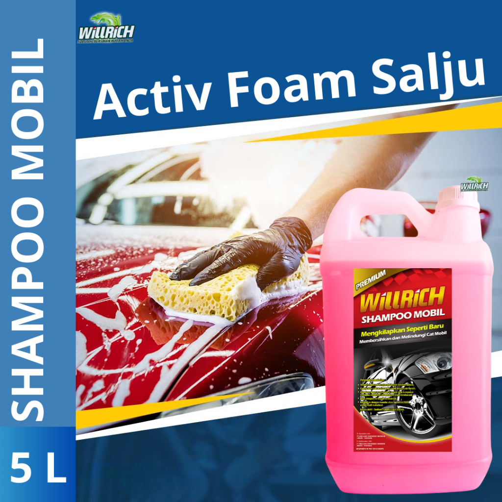 Sabun cuci mobil Willrich Shampoo Mobil